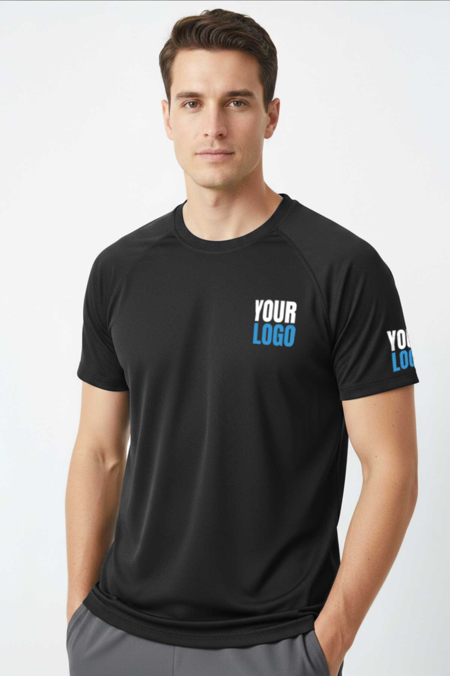 Custom Moisture Wicking Tee | Premium Polyester Teamwear T-Shirt