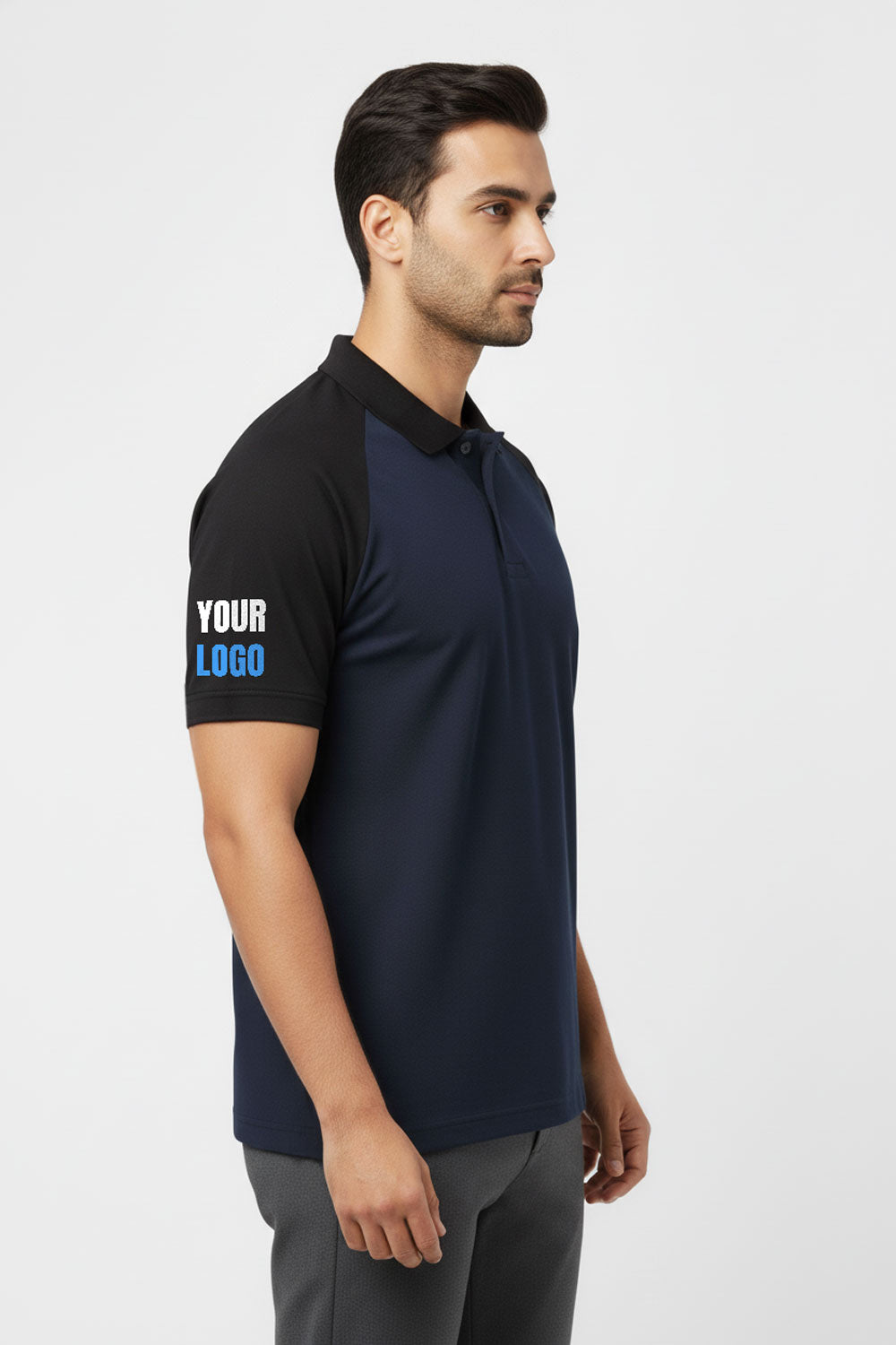 Navy & Black