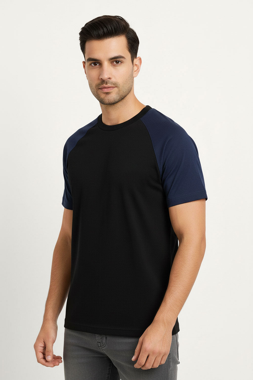 Black & Navy