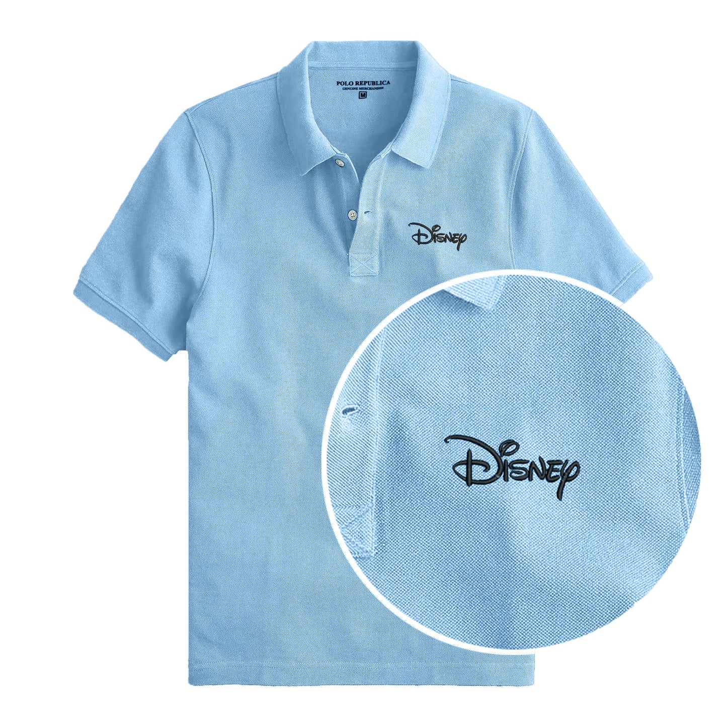 Sample Men's Custom Print/Embroidered Short Sleeve Polo Shirts