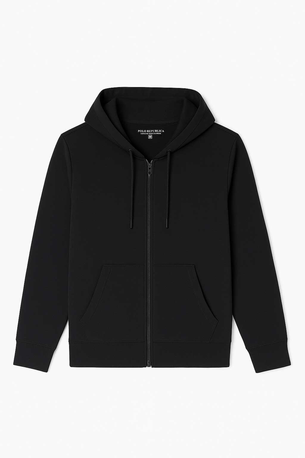 Zipper Hoodied Sweat Shirt