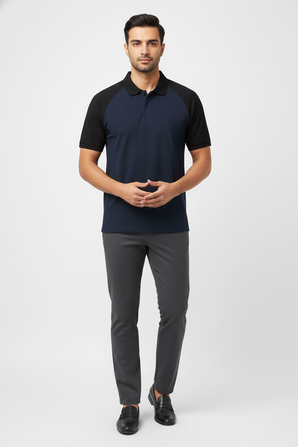 Navy & Black
