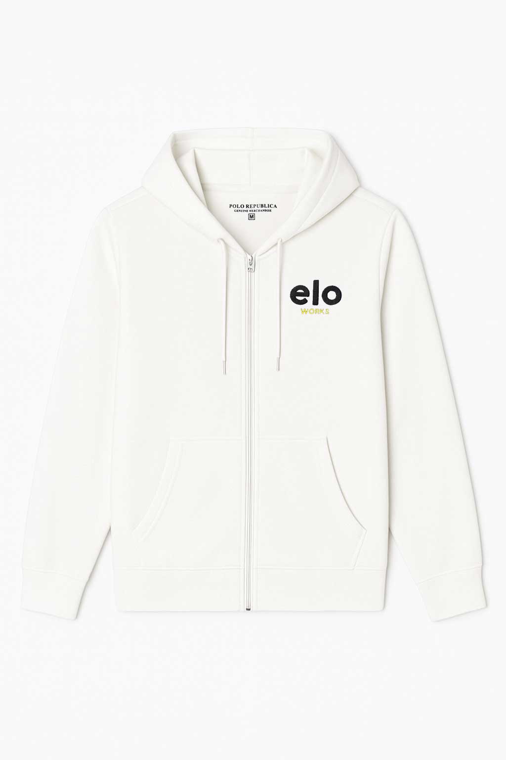 Zipper Hoodied Sweat Shirt