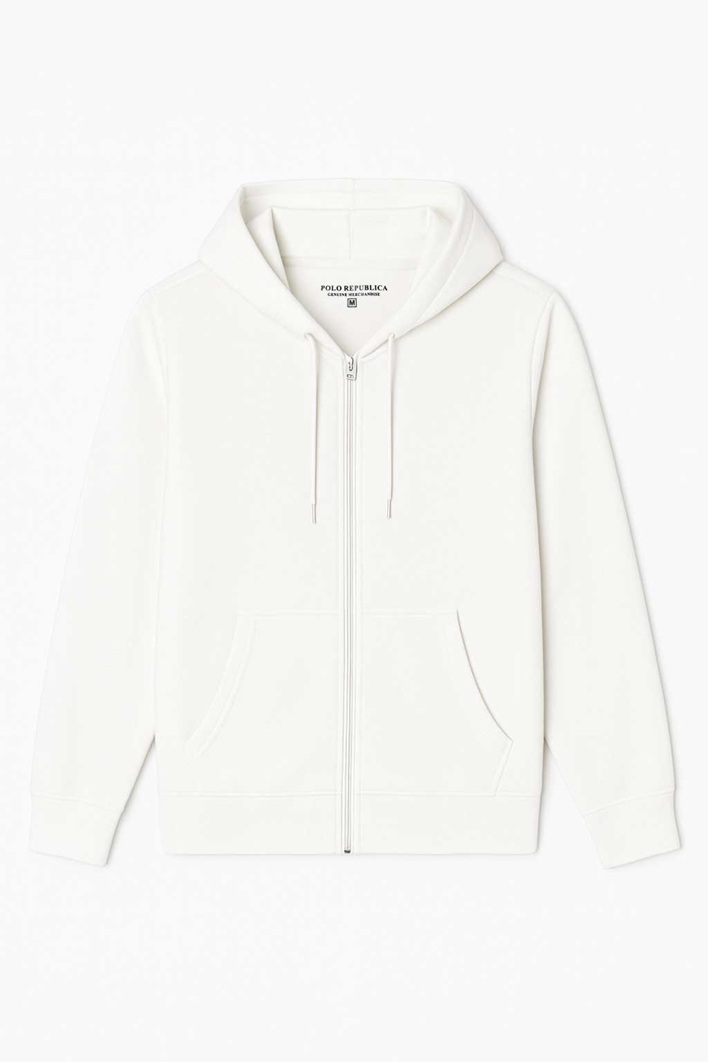 Zipper Hoodied Sweat Shirt