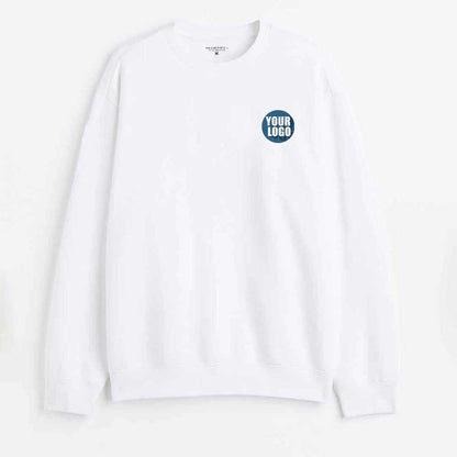 Sample Men's Custom Logo Embroidery/Printed Fleece Sweat Shirt